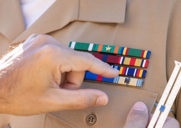 Marine Forces Reserve and Marine Forces South Conduct a Uniform Inspection