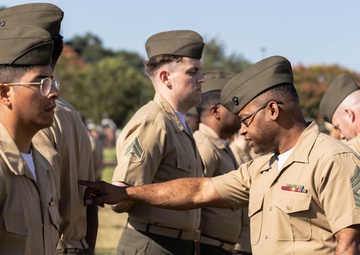 Marine Forces Reserve and Marine Forces South Conduct a Uniform Inspection