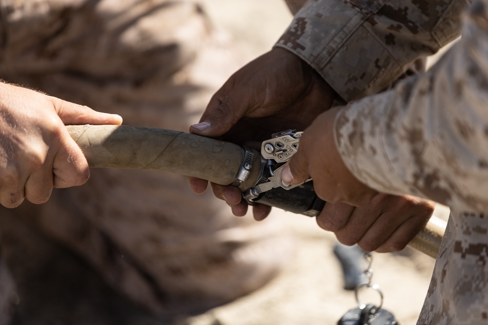 Landing Zone: CLB-5 Conducts LCAC Operations at Red Beach