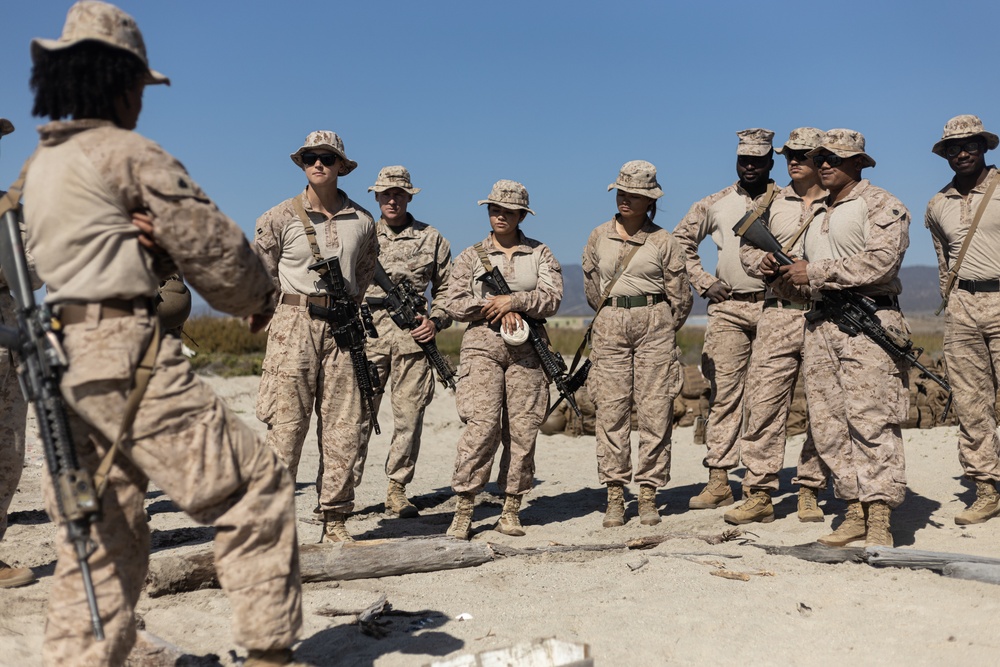 Landing Zone: CLB-5 Conducts LCAC Operations at Red Beach