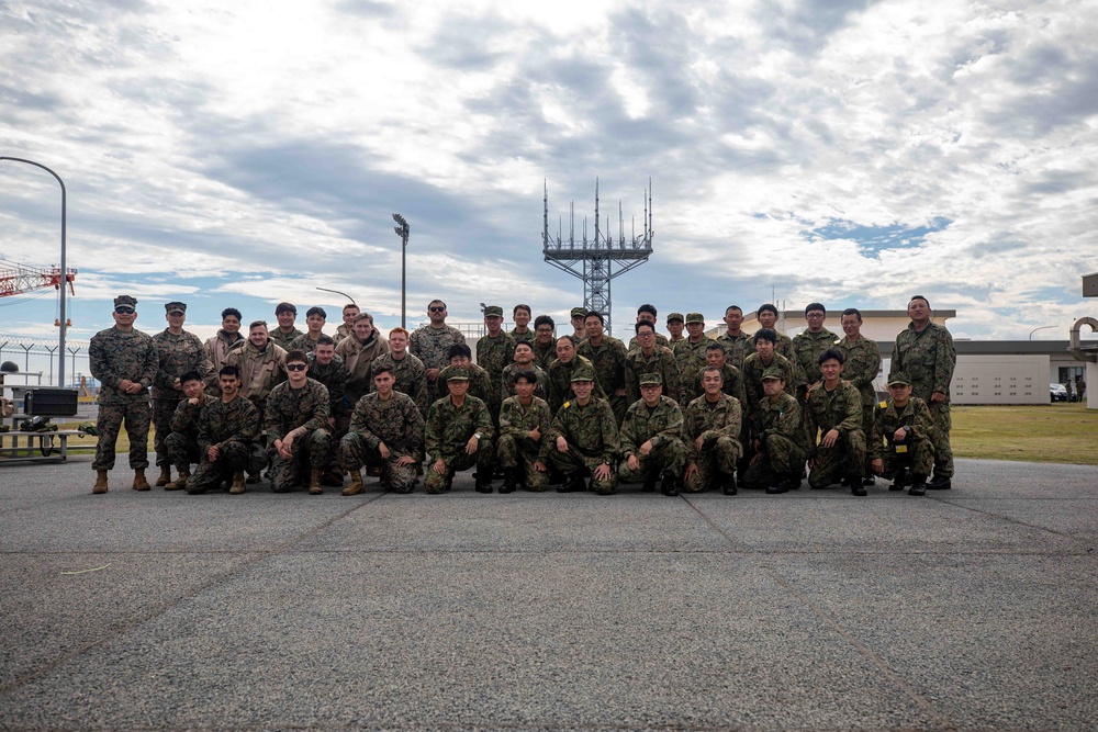 MWSS-171 and JGSDF conduct gas chamber during exercise Active Shield 26