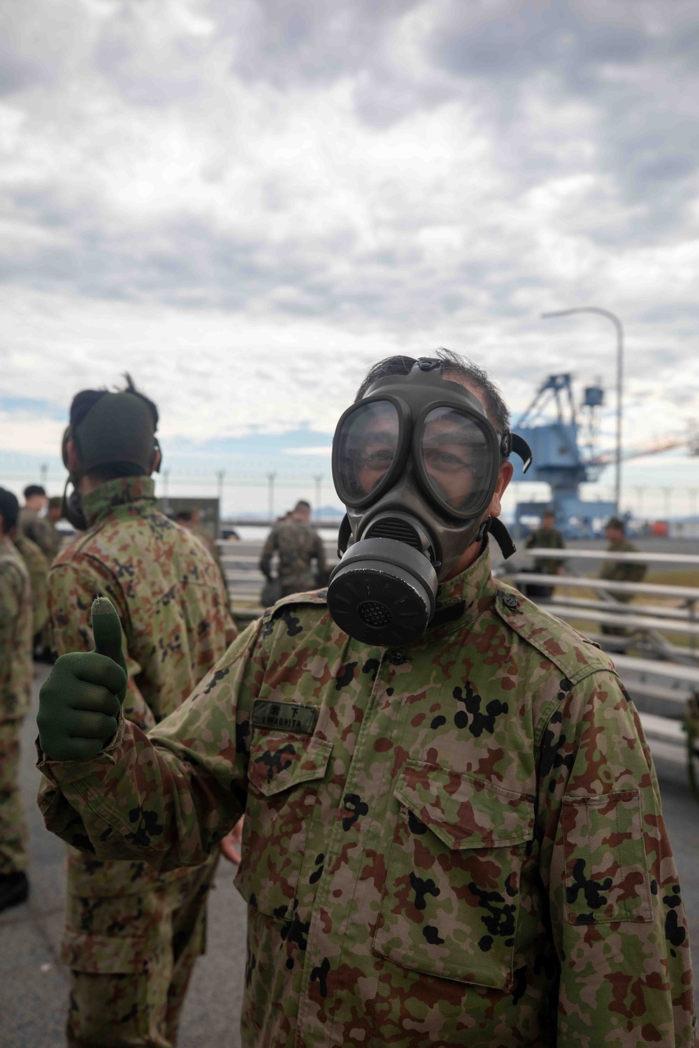 MWSS-171 and JGSDF conduct gas chamber during exercise Active Shield 26 MWSS-171 and JGSDF conduct gas chamber during exercise Active Shield 26