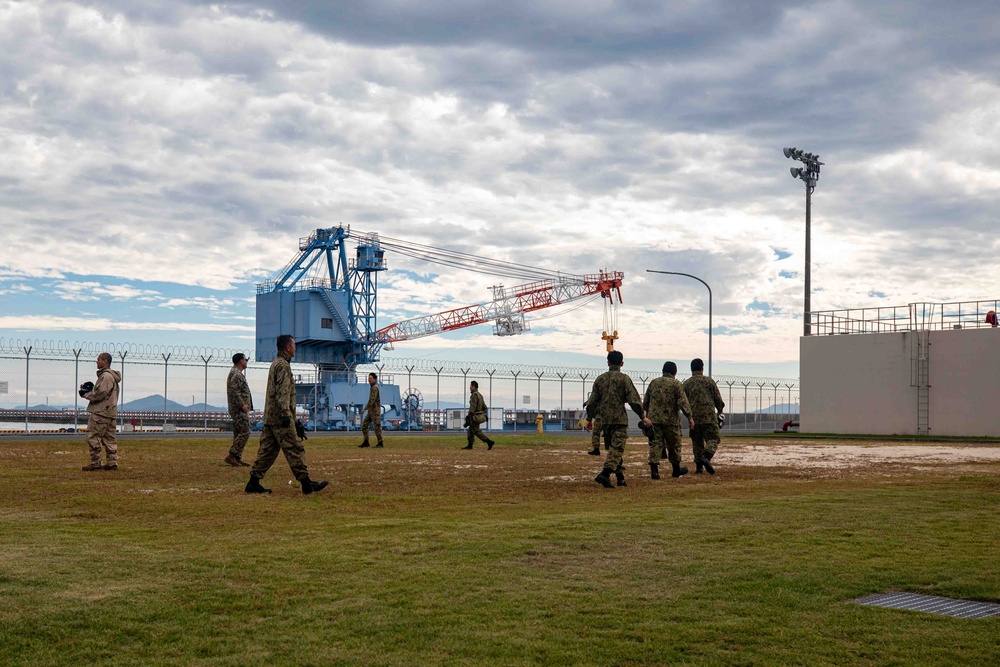 MWSS-171 and JGSDF conduct gas chamber during exercise Active Shield 26