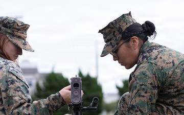 Iwakuni Marines conduct machine guns drills during exercise Active Shield 26
