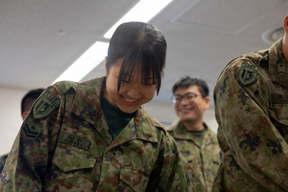 NMTRU teach JGSDF and JMSDF Tactical Combat Casualty Care