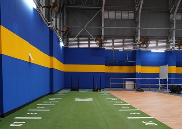 Morale, Welfare, and Recreation (MWR) Newly Renovated Gym in Sembawang