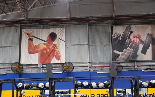 Morale, Welfare, and Recreation (MWR) Newly Renovated Gym in Sembawang