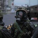 U.S. Marines and JGSDF members respond to a simulated CBRN attack during exercise Active Shield 26