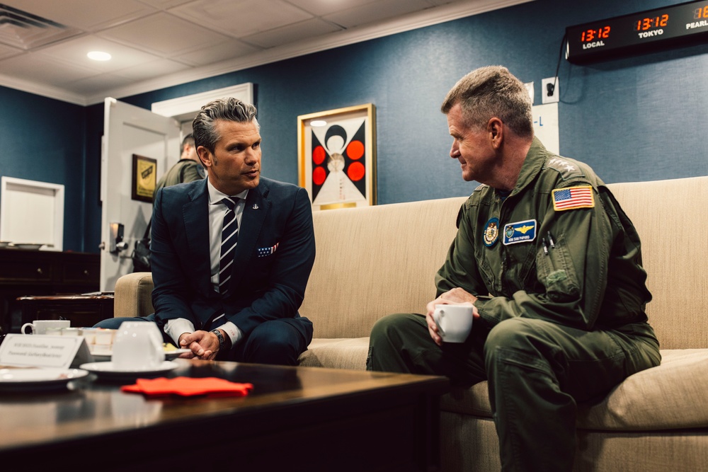 U.S. Secretary of War Visits USS George Washington U.S. Secretary of War Visits USS George Washington