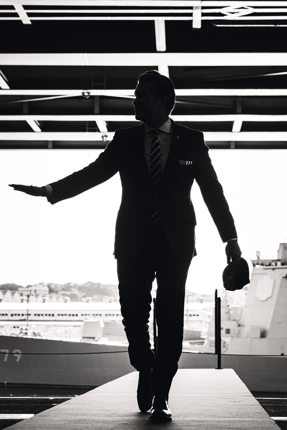 U.S. Secretary of War Visits USS George Washington U.S. Secretary of War Visits USS George Washington