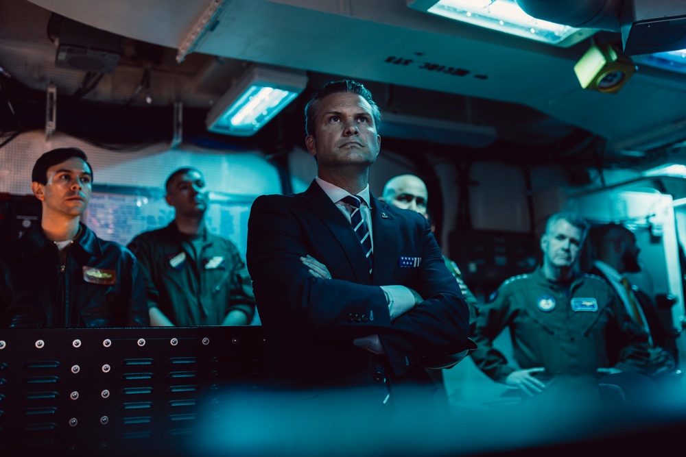 U.S. Secretary of War Visits USS George Washington U.S. Secretary of War Visits USS George Washington