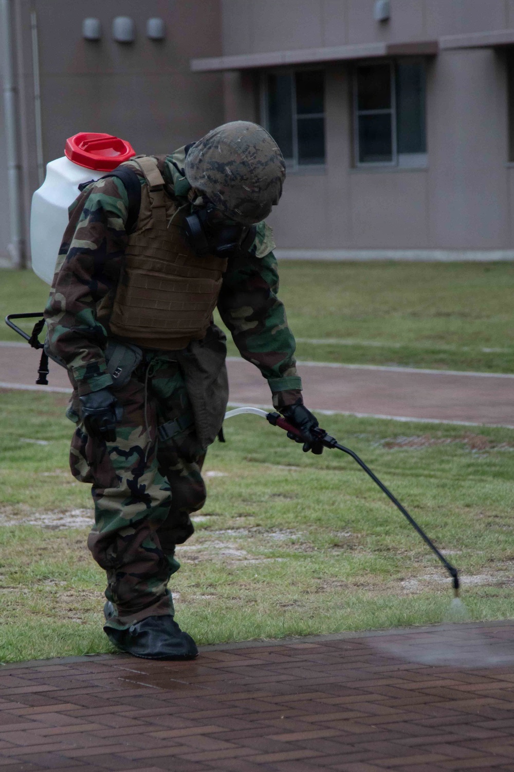 U.S. Marines and JGSDF members respond to a simulated CBRN attack during exercise Active Shield 26 U.S. Marines and JGSDF members respond to a simulated CBRN attack during exercise Active Shield 26