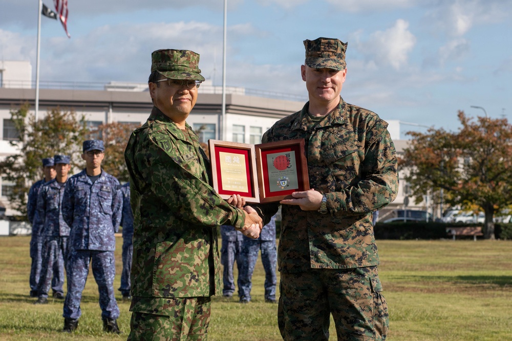 MCAS Iwakuni Active Shield 26 closing ceremony MCAS Iwakuni Active Shield 26 closing ceremony