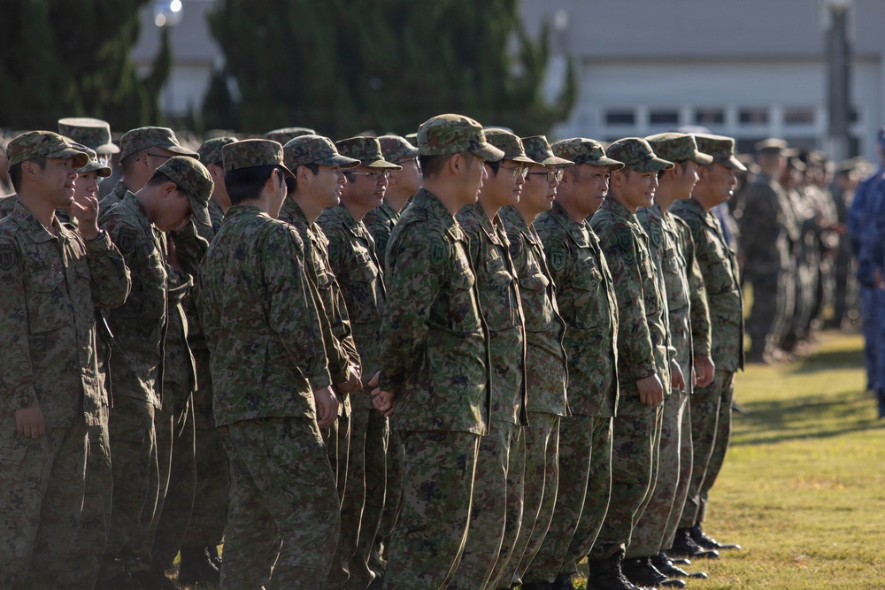 MCAS Iwakuni Active Shield 26 closing ceremony MCAS Iwakuni Active Shield 26 closing ceremony