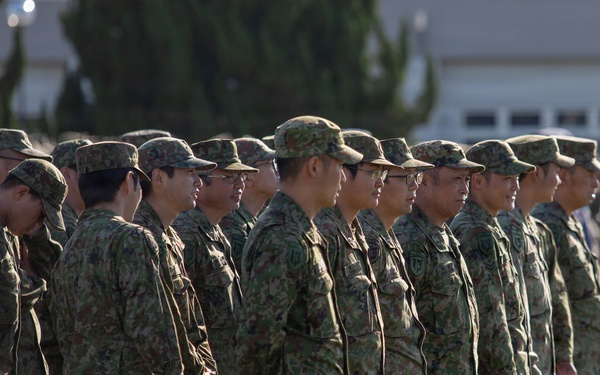 MCAS Iwakuni Active Shield 26 closing ceremony