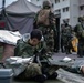 U.S. Marines and JGSDF members participate in simulated CBRN casualty care during exercise Active Shield 26
