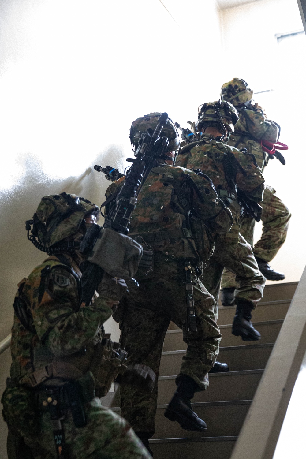 JGSDF conduct close quarters combat drills during Active Shield 26 on MCAS Iwakuni JGSDF conduct close quarters combat drills during Active Shield 26 on MCAS Iwakuni