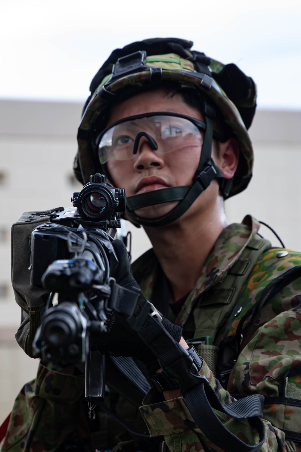 JGSDF conduct close quarters combat drills during Active Shield 26 on MCAS Iwakuni JGSDF conduct close quarters combat drills during Active Shield 26 on MCAS Iwakuni