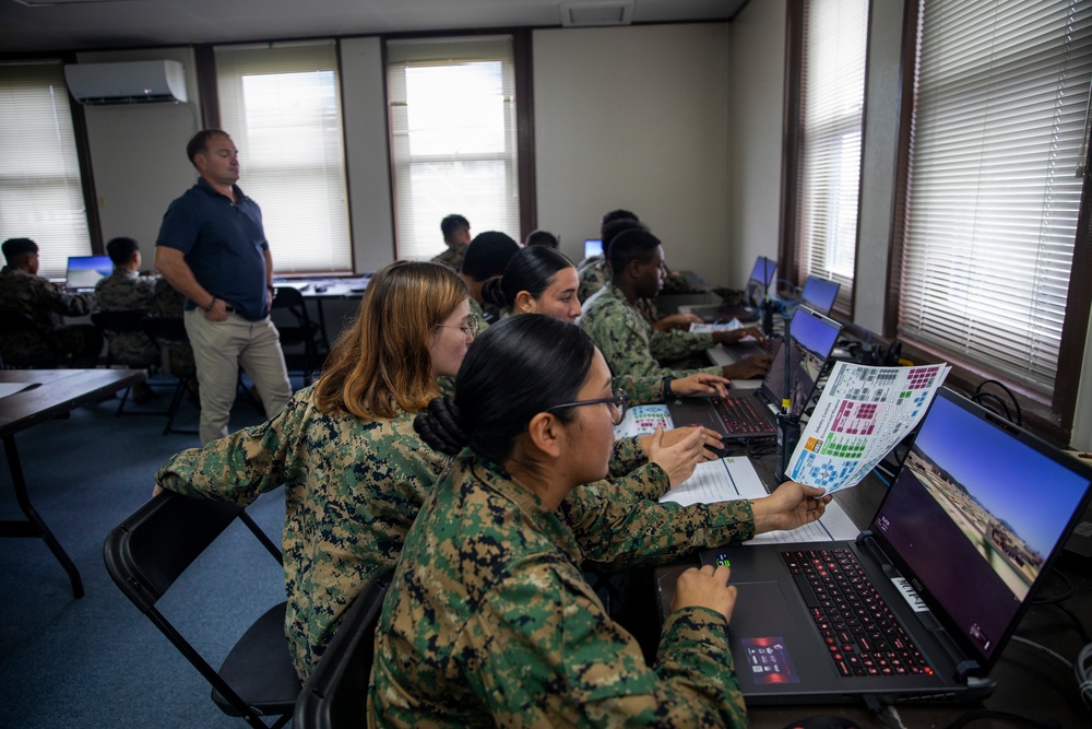 MCAS Iwakuni Marines and Sailors participate in Virtual Battlespace Simulator during Active Shield 26