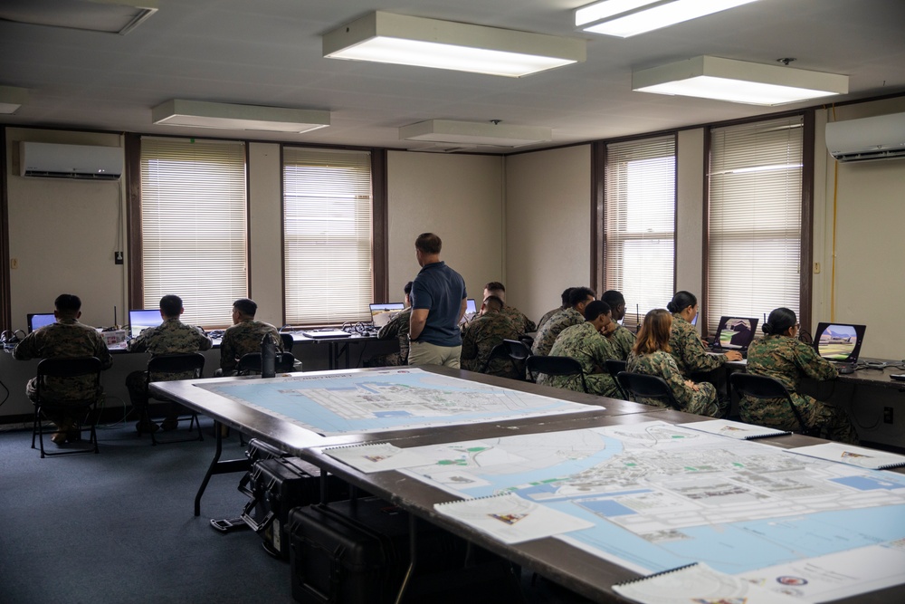 MCAS Iwakuni Marines and Sailors participate in Virtual Battlespace Simulator during Active Shield 26