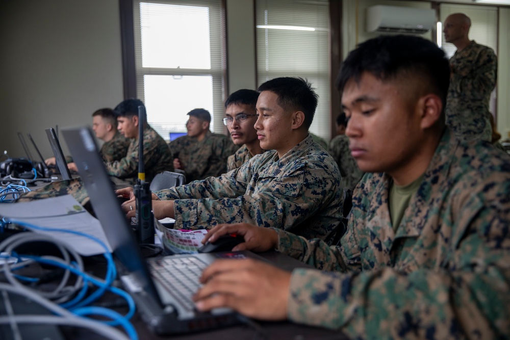 MCAS Iwakuni Marines and Sailors participate in Virtual Battlespace Simulator during Active Shield 26