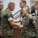 Commanding General recognize Marines during visit to MCAS Iwakuni