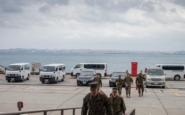 31st MEU | 31st MEU Commanding Officer and Staff integrate aboard the USS Tripoli