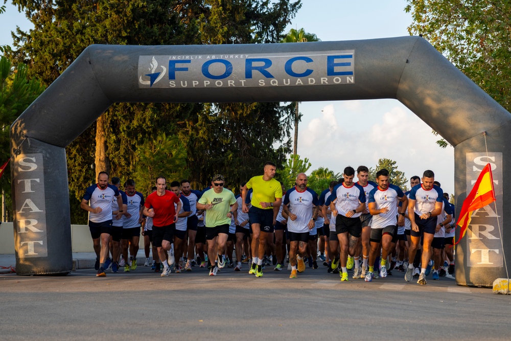 Incirlik Air Base Hosts 5K in Honor of National Day of Spain