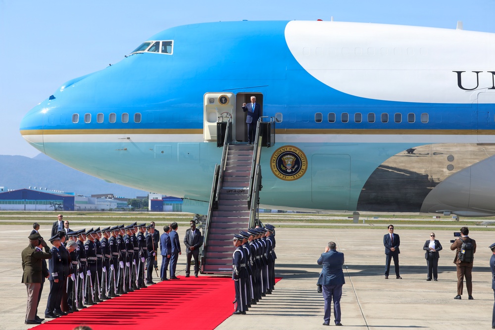 U.S. President Visits South Korea