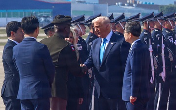 U.S. President Visits South Korea