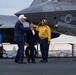 President of the United States visits the USS George Washington