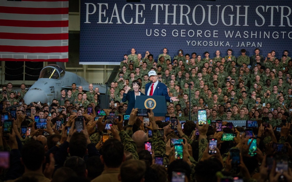 POTUS Visits George Washington