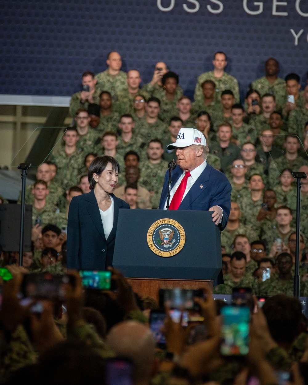POTUS Visits George Washington