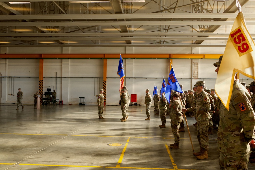 2-159th Attack Battalion "Gunslingers" Reflagging Ceremony