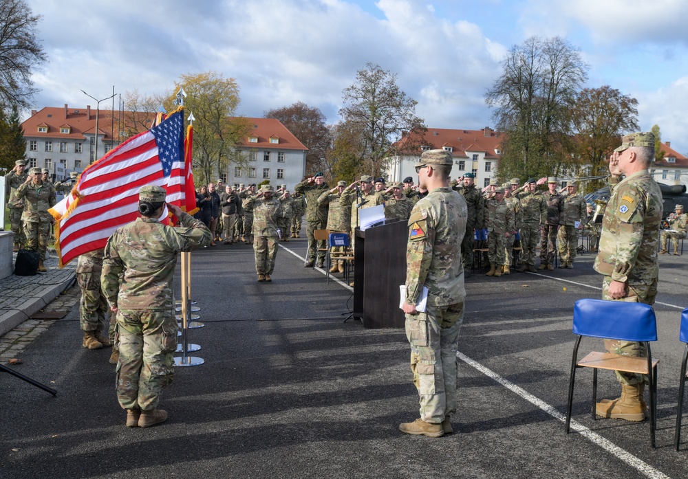 Transfer of Authority for AO Victory in Poland