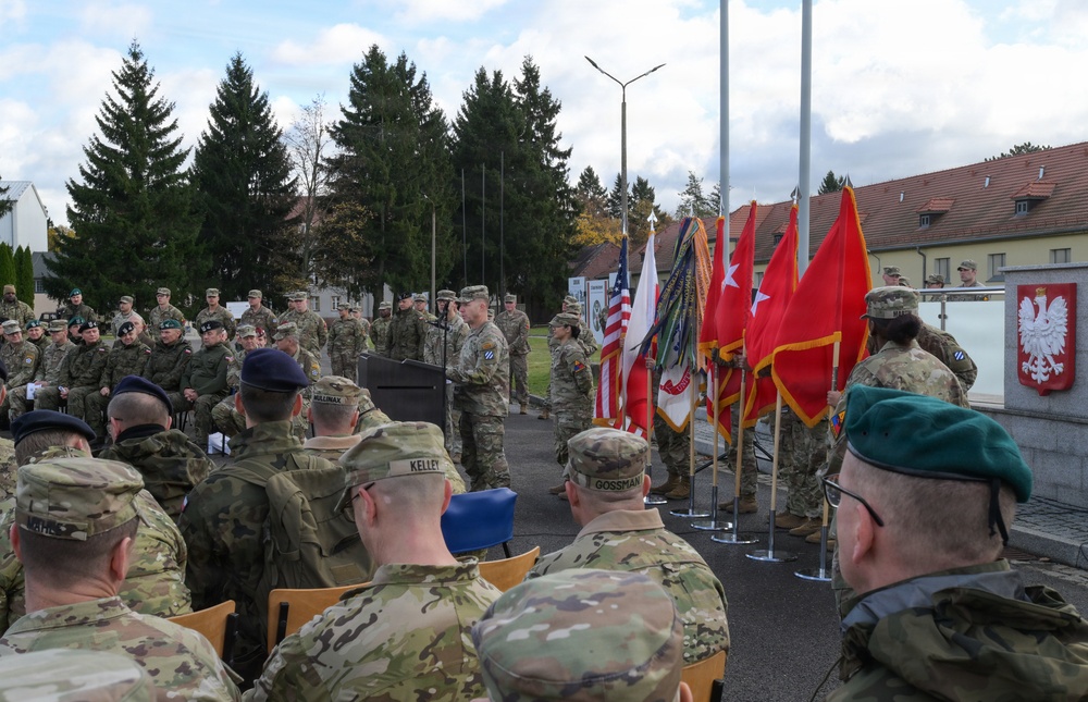 Transfer of Authority for AO Victory in Poland