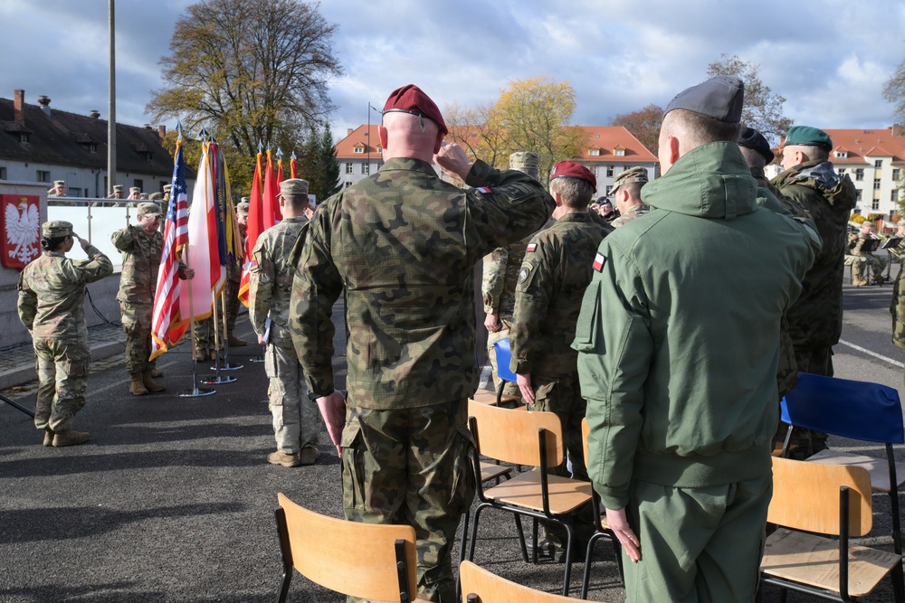 Transfer of Authority for AO Victory in Poland