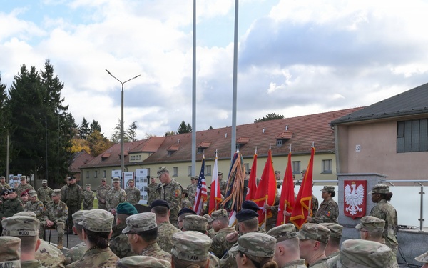 Transfer of Authority for AO Victory in Poland