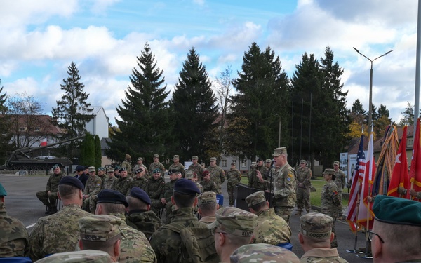 Transfer of Authority for AO Victory in Poland