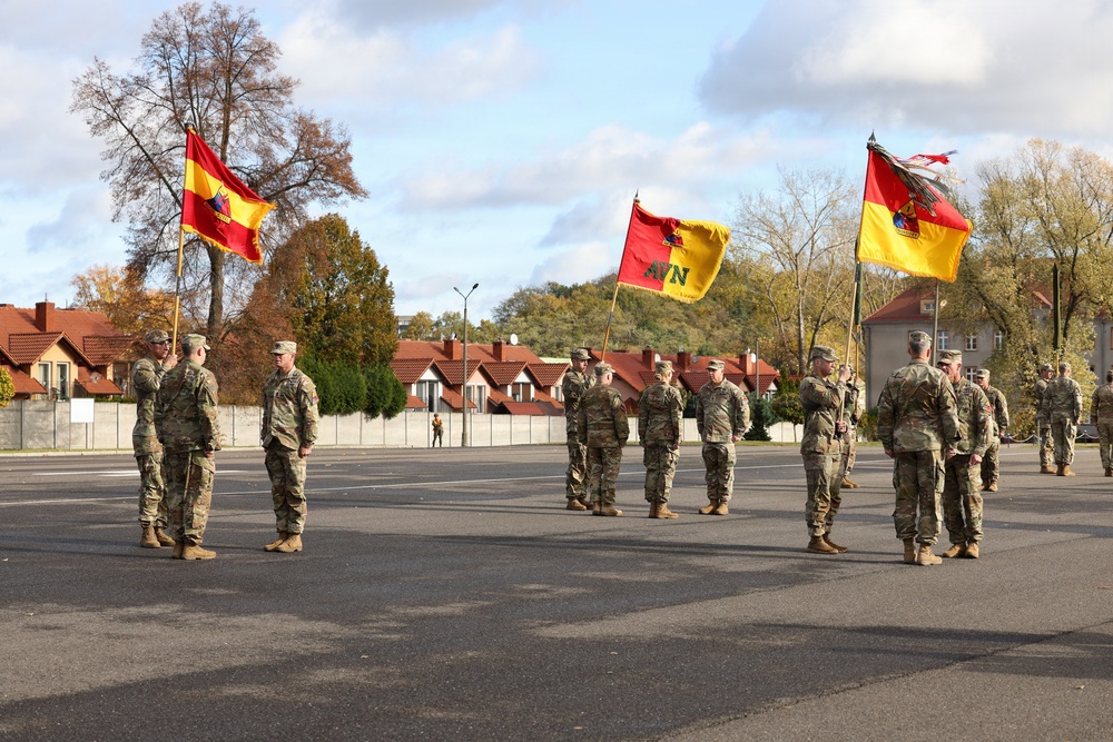 Transfer of Authority for AO Victory in Poland
