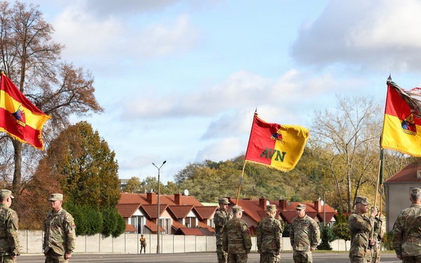 Transfer of Authority for AO Victory in Poland