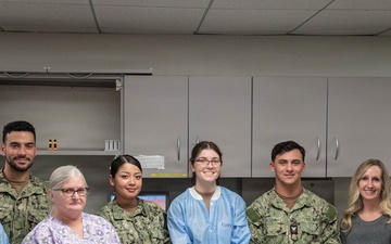 Cherry Point Clinic Lab Staff Pass Vigorous Inspection