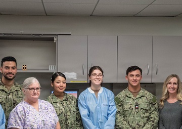 Cherry Point Clinic Lab Staff Pass Vigorous Inspection
