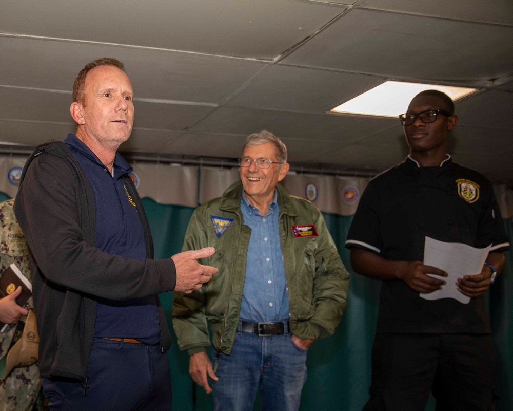 USS Kearsarge Visited By Former MCPONs USS Kearsarge Visited By Former MCPONs