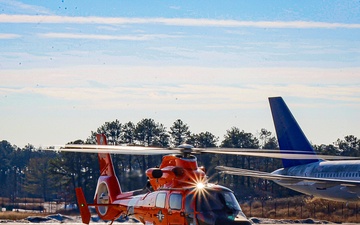 Coast Guard Air Station Atlantic City conducts flight operations