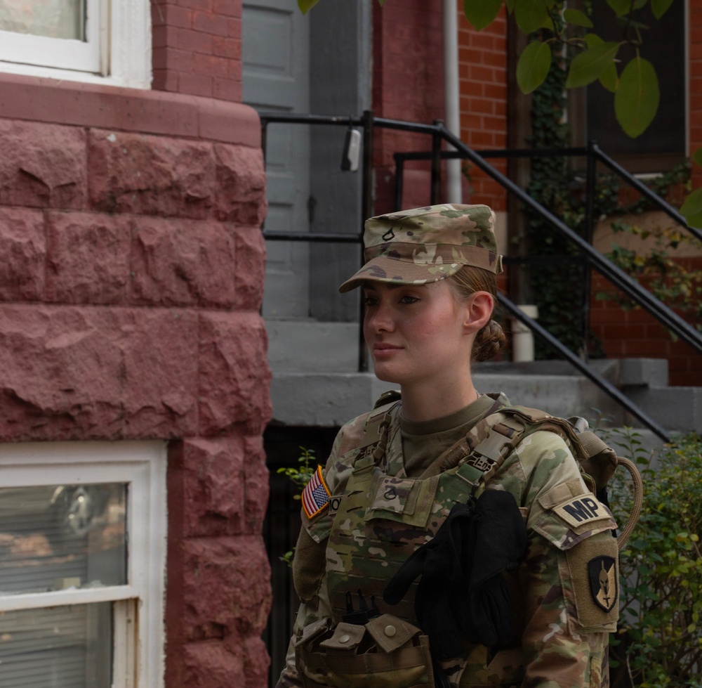Alabama National Guard Soldiers patrol Washington D.C. Alabama National Guard Soldiers patrol Washington D.C.