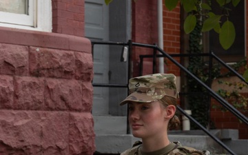 Alabama National Guard Soldiers patrol Washington D.C.