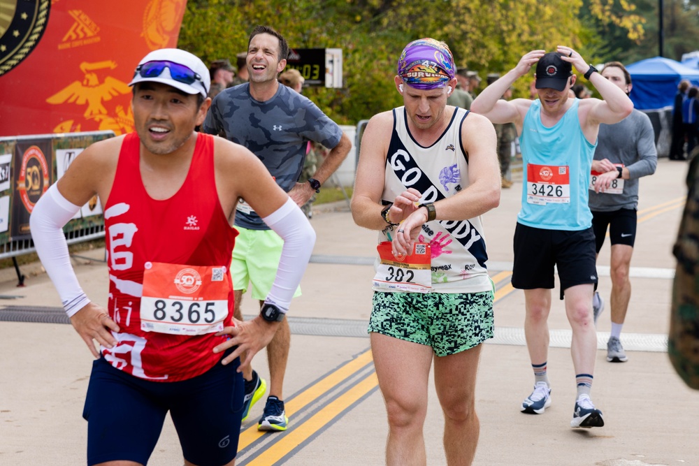 The Historic 50th Marine Corps Marathon The Historic 50th Marine Corps Marathon