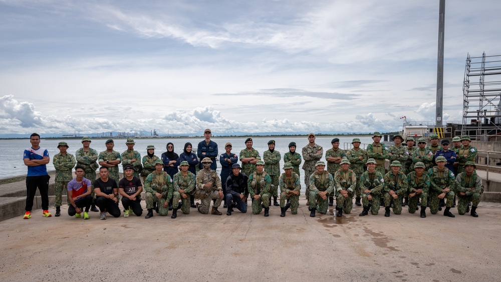 U.S. Sailors conduct Simulated TCCC Training during CARAT Brunei 2025