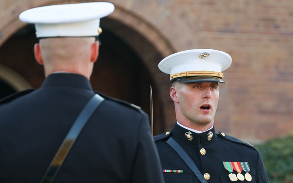 Ceremonial Drill School Evaluations, Oct. 24, 2025